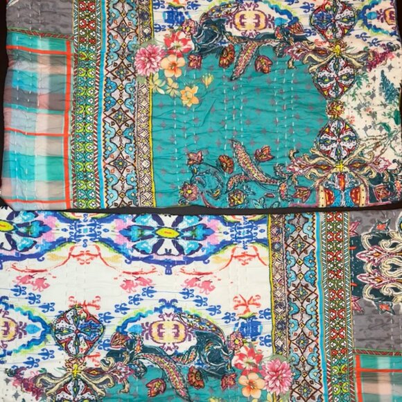 Johnny Was Mona Raquel Hand Quilted Shams - RH7521-5 - Picture 3 of 6